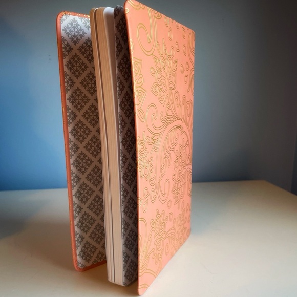 Orange and gold Bible quote journal - Picture 3 of 7